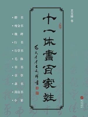 cover image of 十一体书百家姓